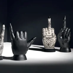 Infamis Tattoo Decorative Sculpture by Ugo La Pietra