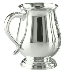 Inglese silver-plated metal Mug