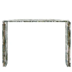 Innis Marinace Verde Marble Console by Paolo Ciacci