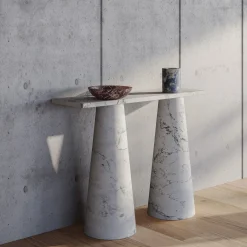 Inside Out Blue Sodalite Vase by Karen Chekerdjian