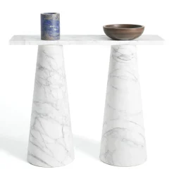 Inside Out Blue Sodalite Vase by Karen Chekerdjian