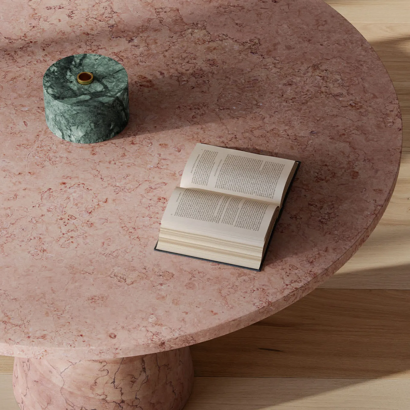 Inside Out Green Guatemala Candleholder by Karen Chekerdjian