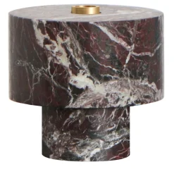 Inside Out Red Levanto Candleholder by Karen Chekerdjian