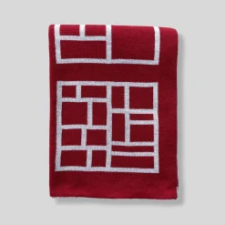 Insula Red Blanket by V. Mancini and P. Iaconantonio