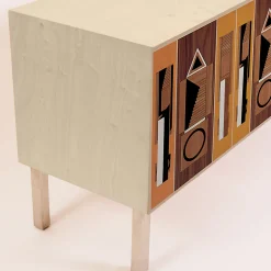 Intarsia Sideboard by Aldo Rossi