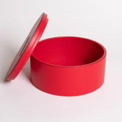 Intarsio True Red Circle Box