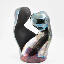 Intesa Ceramic Decorative Sculpture by Nino Basso