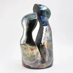 Intesa Ceramic Decorative Sculpture by Nino Basso