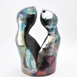 Intesa Ceramic Decorative Sculpture by Nino Basso