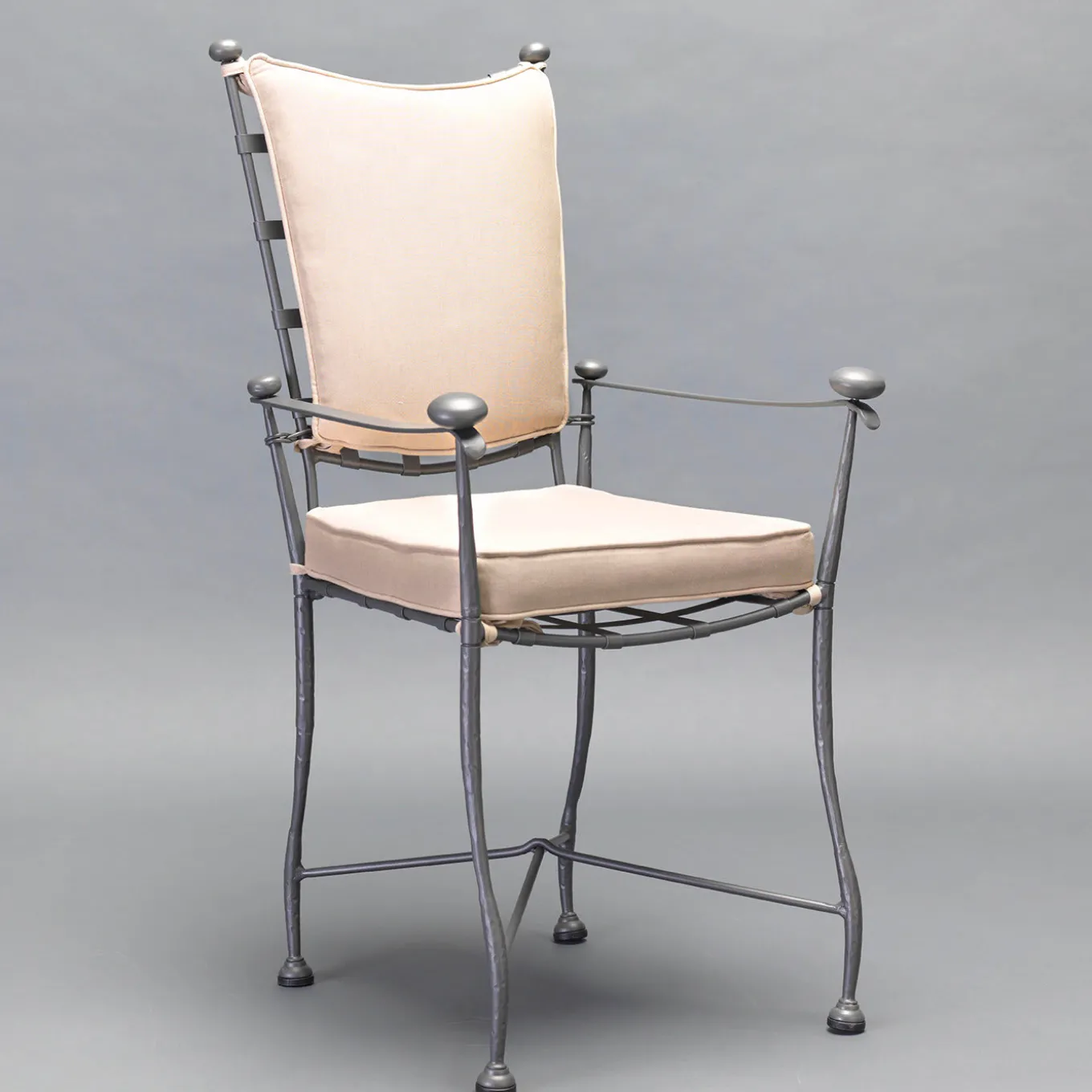 Intreccio Outdoor Chair in Stainless Steel