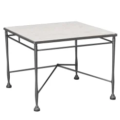 Intreccio Outdoor Coffee Table in Stainless Steel