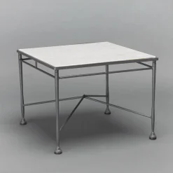 Intreccio Outdoor Coffee Table in Stainless Steel