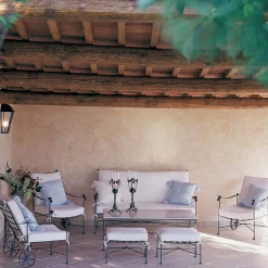 Intreccio Outdoor 2-Seater Sofa in Stainless Steel