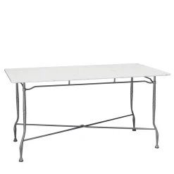 Intreccio Rectangular Dining Table in Stainless Steel
