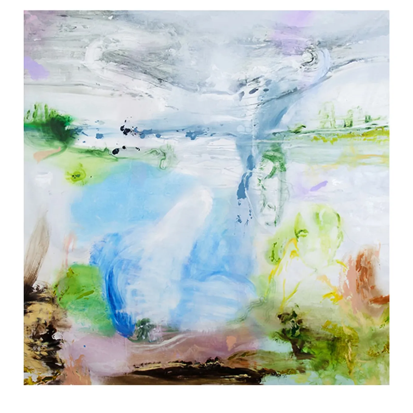 Io Sono Foresta Acrylic Painting on Canvas