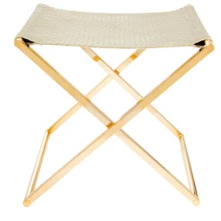 Ionio Cream Folding Stool