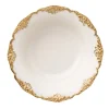 Irene Set of 2 White & Gold Bowls