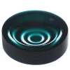 Iride Stripe Ashtray Emerald Green by Federico Peri