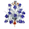 Iris Blue Large Chandelier