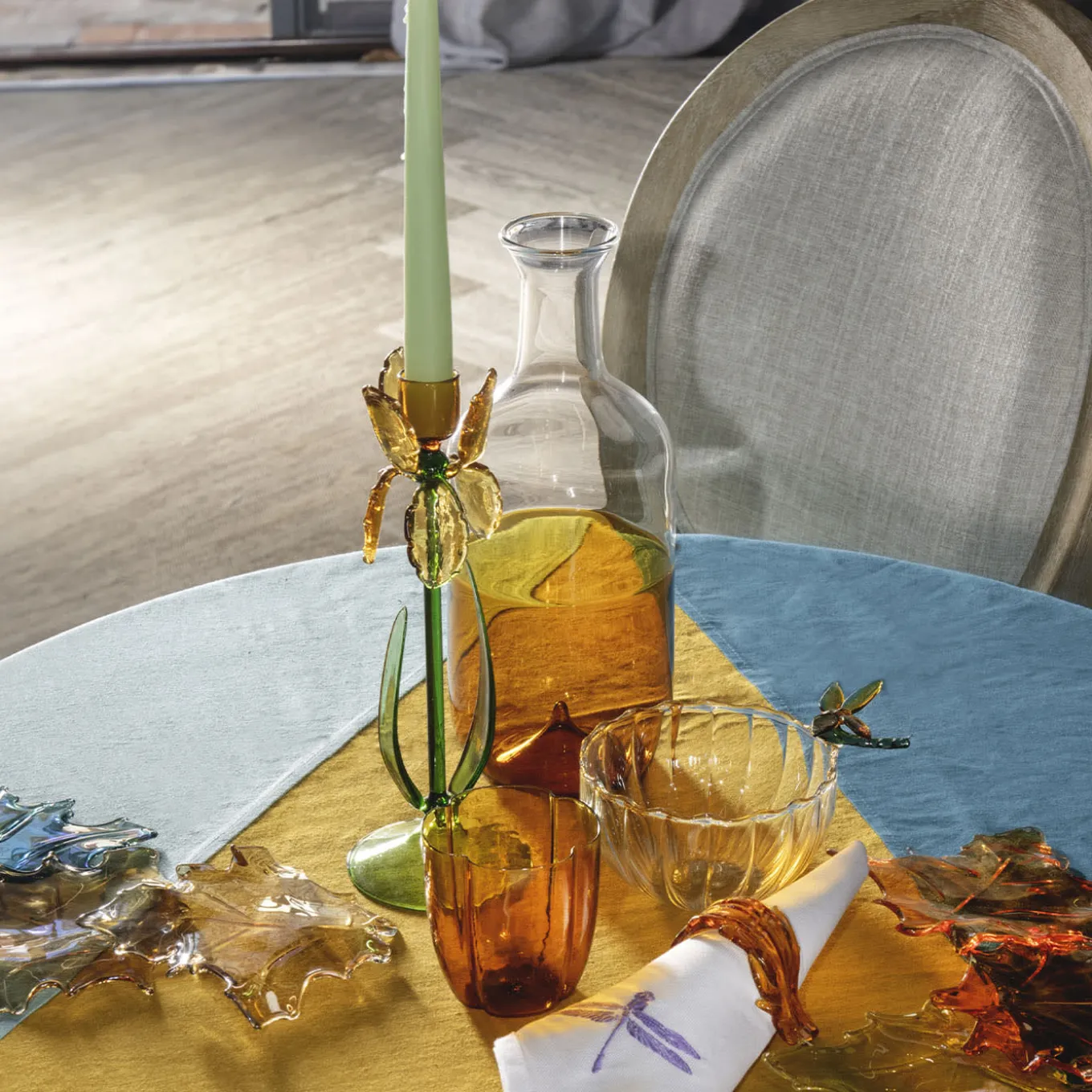 Iris C185 Candleholder