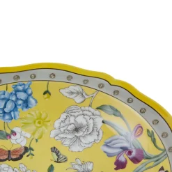 Iris Garden Yellow Centerpiece