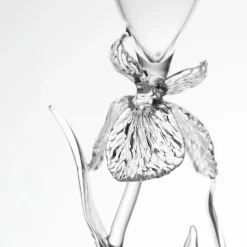 Iris Pseudacorus Glass Flute