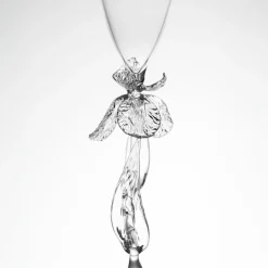 Iris Pseudacorus Glass Flute