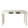 Irma Desk Ivory and Gray