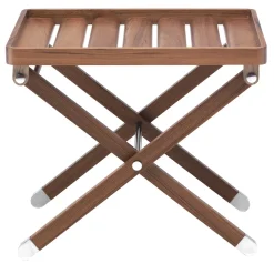 Iroko Folding Table by Simone Ciarmoli and Miguel Queda