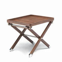 Iroko Folding Table by Simone Ciarmoli and Miguel Queda