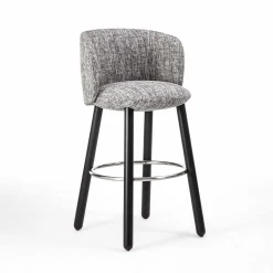Isabel Gray Bar Stool