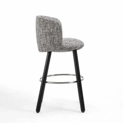 Isabel Gray Bar Stool