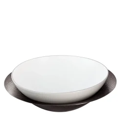 Iside Bronze Container & Porcelain Bowl