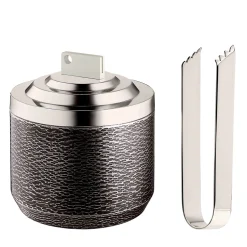 Iside Bronze Thermic Ice Bucket with Pincers