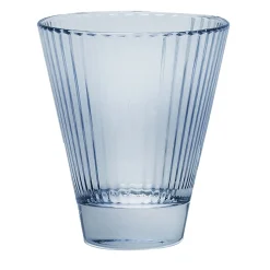 Isis Set of 2 Blue Wine Glasses