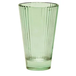 Isis Set of 2 Green Water Glasses