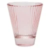 Isis Set of 2 Pink Wine Glasses