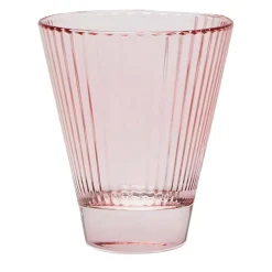 Isis Set of 2 Pink Wine Glasses