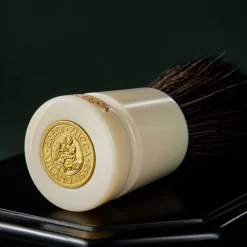 Ivory Resin Synthetic Shaving Brush