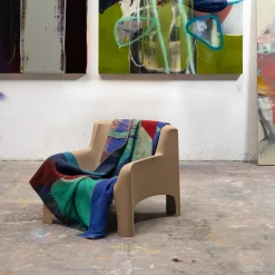 Jacquard Flux Merino Wool And Cashmere Plaid By Draga&Aurel