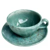 Jade Teal Tea Cup