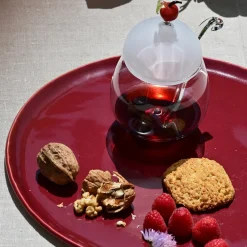 Jam Container with Apple Detail