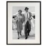 James Stewart In Rome Framed Print by Keystone