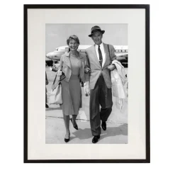 James Stewart In Rome Framed Print by Keystone