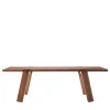 Japan Rectangular Wooden Table by Franco Poli
