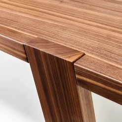 Japan Rectangular Wooden Table by Franco Poli