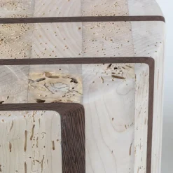 Jeunesse Brown Stool by Duccio Maria Gambi