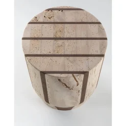 Jeunesse Brown Stool by Duccio Maria Gambi