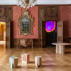 Jeunesse Brown Stool by Duccio Maria Gambi