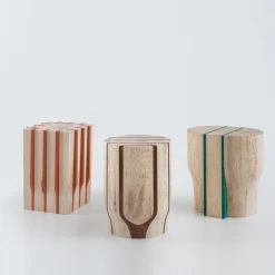 Jeunesse Green Stool By Duccio Maria Gambi